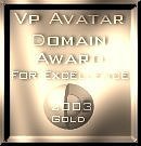 VP Avatar Domain Gold Award
